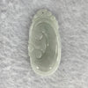 Type A Faint Green Jadeite Ruyi 如意 32.50g 43.7 by 21.3mm by 3.8mm - Huangs Jadeite and Jewelry Pte Ltd
