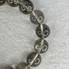 Natural Black Rutilated Quartz Bracelet 52.92g 19cm 13.2mm 16 Beads - Huangs Jadeite and Jewelry Pte Ltd