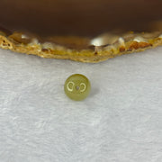 Type A Yellow with Sky Blue Jadeite Bead for Bracelet/Necklace/Earrings/Rings 1.53g 9.7mm - Huangs Jadeite and Jewelry Pte Ltd