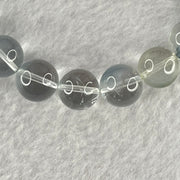 Good Grade Natural Blue Rutilated Quartz Bracelet 41.28g 18.5cm 12.0mm 18 Beads - Huangs Jadeite and Jewelry Pte Ltd