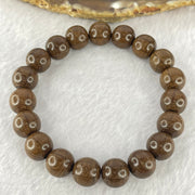 Natural Six Way Wooden Beads Bracelet 六道木手链 11.02g 17cm 10.8mm 19 Beads - Huangs Jadeite and Jewelry Pte Ltd