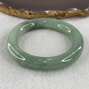 Certified Type A Full Green Jadeite Bangle Internal Diameter 50.2mm 57.85g 11.0 by 10.8mm (Very Slight External Lines) - Huangs Jadeite and Jewelry Pte Ltd