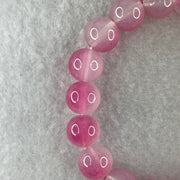 Dyed Agate Faceted Beads Bracelet 25.30g 15cm 10.3mm 19Beads - Huangs Jadeite and Jewelry Pte Ltd