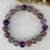 Good Grade Natural Super 7 Crystal Beads Bracelet 天然超级七水晶珠手链 28.48g 16.5cm 10.5mm 19 Beads - Huangs Jadeite and Jewelry Pte Ltd