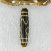 Natural Powerful Tibetan Agate 1 Eye Sky Door Long Dzi Bead Heavenly Master (Tian Zhu) 一眼天诛 14.22g 57.5 by 12.7mm - Huangs Jadeite and Jewelry Pte Ltd