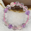 Natural super 7 Crystal Bracelet 58.03g 13.9mm 16 beads - Huangs Jadeite and Jewelry Pte Ltd