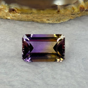 Natural Faceted Ametrine Parallelogram Shape 10.12ct 16.4 by 10.5 by 7.7mm - Huangs Jadeite and Jewelry Pte Ltd