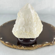 Natural Milky White Quartz Display 240.66g 63.8 by 63.3 by 87.1mm - Huangs Jadeite and Jewelry Pte Ltd