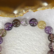 Natural Auralite Crystal Bracelet 极光手链 25.33g 9.8 mm 20 Beads - Huangs Jadeite and Jewelry Pte Ltd