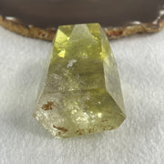 High Grade Natural Citrine Tower with Wooden Stand Display 270.15g 87.0 by 78.0 by 109.2mm - Huangs Jadeite and Jewelry Pte Ltd