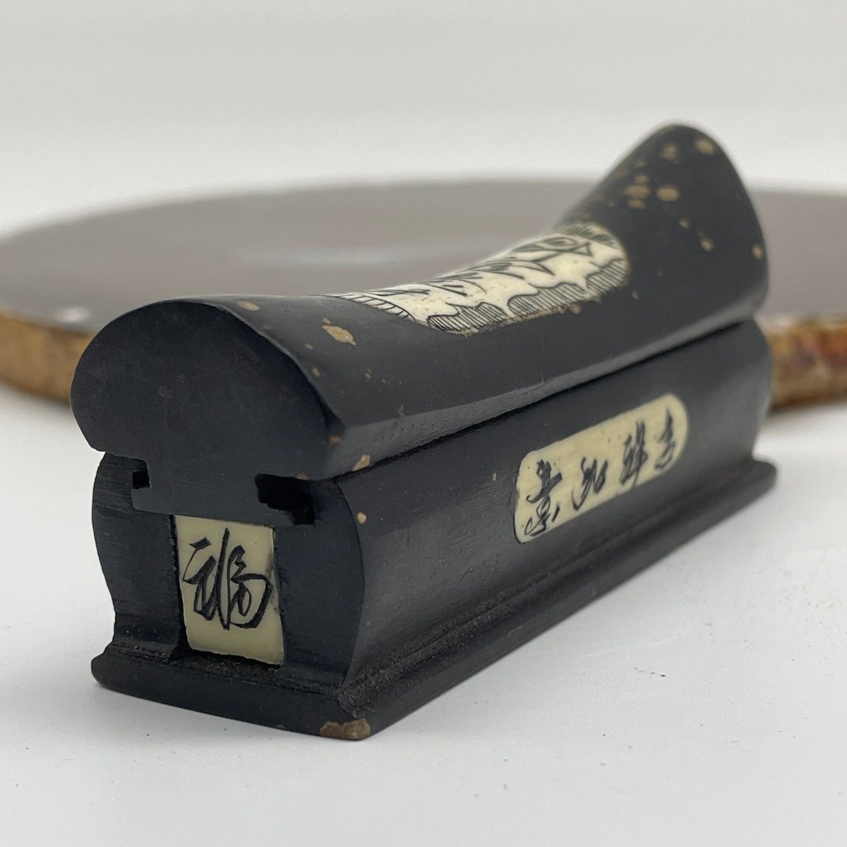Natural Rosewood Coffin Display | Feng Shui Wealth & Career Vessel (35.20g | 80.7 x 25.0 x 37.0mm | Catalyst, "Guan Cai" Feng Shui Promotion & Financial Windfall Anchor, Traditional Protection & Blessing Specimen)
