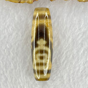 Natural Powerful Tibetan Old Oily Agate 4 Nectar Vessel Dzi Bead Heavenly Master (Tian Zhu) 花蜜容器眼天珠 16.67g 49.0 by 14.8mm - Huangs Jadeite and Jewelry Pte Ltd