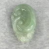 Type A Jelly Green with Faint Green Jadeite Ruyi 如意 8.47g 37.4 by 21.7 by 6.0mm - Huangs Jadeite and Jewelry Pte Ltd