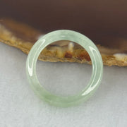 Type A Icy Light Green Jadeite Ring 3.35g 5.4 by 3.5mm US7.8 HK17.5 (Close to Perfect) - Huangs Jadeite and Jewelry Pte Ltd