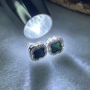 Certified-Natural-Type-A-Black-Omphacite-Jadeite-4-Leafs-Clover-in-S925-Sliver-Set-of-Earrings-6.6-by-6.4mm-Ring-and-Bracelet-9.9-by-8.9mm-Pendant-17.0-by-14.0mm-Total-21.55g