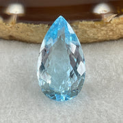 Natural Sky Blue Topaz Teardrop Shape 12.67ct 19.7 by 11.2 by 7.2mm - Huangs Jadeite and Jewelry Pte Ltd