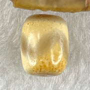 Natural Powerful Tibetan Old Oily Agate Tiger Tooth Daluo Dzi Bead Heavenly Master (Tian Zhu) 虎呀天诛 2.51g 13.6 by 10.6mm - Huangs Jadeite and Jewelry Pte Ltd