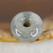 Type A Green Light Lavender With Wuji Grey Piao Hua Jadeite Ping An Kou Charm/Pendant 2.42g 13.3 by 7.1mm - Huangs Jadeite and Jewelry Pte Ltd