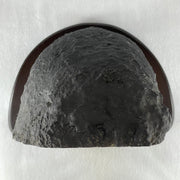 Natural Amethyst Cave with Wooden Stand Display 5,797.1g 230.0 by 165.0 by 270.0mm - Huangs Jadeite and Jewelry Pte Ltd