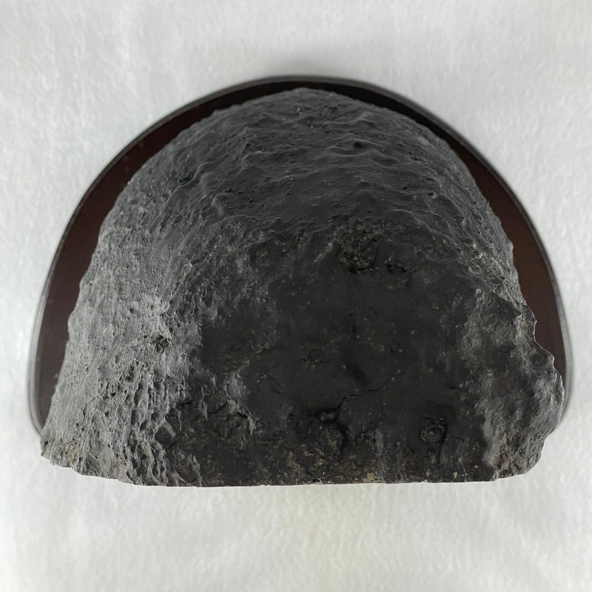 Natural Amethyst Cave with Wooden Stand Display 5,797.1g 230.0 by 165.0 by 270.0mm - Huangs Jadeite and Jewelry Pte Ltd