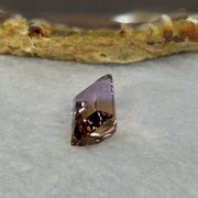 Natural Faceted Ametrine Parallelogram Shape 9.38ct 15.4 by 10.7 by 7.7mm - Huangs Jadeite and Jewelry Pte Ltd