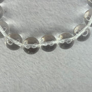 Natural Clear Quartz Beads Bracelet 天然白水晶手链 46.13g 17.5cm 12.9mm 16 Beads - Huangs Jadeite and Jewelry Pte Ltd