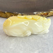 Natural Tridacna Shell Pixiu Pendant 57.43g 61.6 by 24.7 by 26.7mm - Huangs Jadeite and Jewelry Pte Ltd