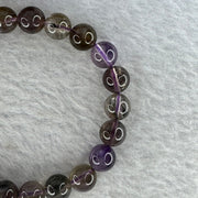 Natural Auralite Crystal Bracelet 极光手链 17.99g 8.4 mm 23 Beads - Huangs Jadeite and Jewelry Pte Ltd