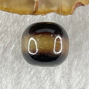 Natural Powerful Tibetan Old Oily Agate 1 Line Dzi Bead Heavenly Master (Tian Zhu) 1.81g 10.0 by 10.9mm - Huangs Jadeite and Jewelry Pte Ltd
