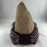 Natural Citrine Rough Irregular Shaped Display with Wooden Stand 719.31g 125.5 by 97.0 by 152.5mm - Huangs Jadeite and Jewelry Pte Ltd