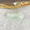 Type A Green Pea Pod Jadeite 2.81g 12.0 by 24.4 by 5.7mm - Huangs Jadeite and Jewelry Pte Ltd