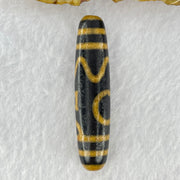 Natural Powerful Tibetan Agate 1 Eye Sky Door Long Dzi Bead Heavenly Master (Tian Zhu) 一眼天诛 14.54g 56.2 by 13.0mm - Huangs Jadeite and Jewelry Pte Ltd