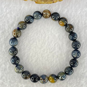Good Grade Natural Petersite Beads Bracelet 19.05g 16cm 8.7mm 22 Beads - Huangs Jadeite and Jewelry Pte Ltd