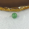 Type A Green Jadeite Bead for Bracelet/Necklace/Earrings/Ring 
2.46g 11.4mm - Huangs Jadeite and Jewelry Pte Ltd