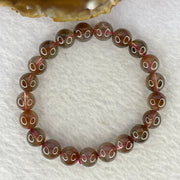 Natural Auralite Crystal Bracelet 极光手链 18.99g 8.6 mm 21 Beads - Huangs Jadeite and Jewelry Pte Ltd