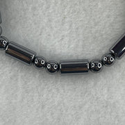 Natural Hematite Lulutong Beads Bracelet 15.49g 18cm 7.0mm-10Lulutong 6.5mm-13Beads - Huangs Jadeite and Jewelry Pte Ltd