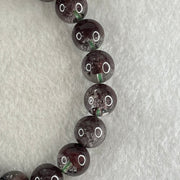 Good Grade Natural Red Phantom Quartz Beads Bracelet 31.20g 16.5cm 10.7mm 19 Beads - Huangs Jadeite and Jewelry Pte Ltd