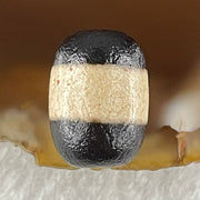 Natural Powerful Tibetan Old Oily Agate 1 Lines Dzi Bead Heavenly Master (Tian Zhu) 2.12g 13.9 by 10.0mm - Huangs Jadeite and Jewelry Pte Ltd