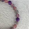 Natural Super 7 Crystal Bracelet 超七手链 11.87g 6.9 mm 28 Beads - Huangs Jadeite and Jewelry Pte Ltd