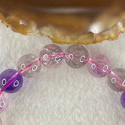 Above Average Grade Natural Super 7 Crystal Beads Bracelet 天然超级七水晶珠手链 21.93g 16cm 9.2mm 21 Beads - Huangs Jadeite and Jewelry Pte Ltd