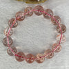 Natural Strawberry Quartz Bracelet 52.46g by 13.4mm by 16 Beads - Huangs Jadeite and Jewelry Pte Ltd