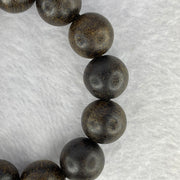 Natural Old Wild Indonesia Agarwood Beads Bracelet (Sinking Type) 天然老野生印尼沉香珠手链 28.94g 16.1 mm 13 Beads - Huangs Jadeite and Jewelry Pte Ltd