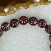 Very Good Grade Natural Auralite 23 Bracelet 天然激光23手链 26.71g 16.5cm 9.9mm 20 Beads - Huangs Jadeite and Jewelry Pte Ltd