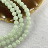 Type A Semi Light Green Jadeite 108 beads necklace 6.9mm 57.57g - Huangs Jadeite and Jewelry Pte Ltd