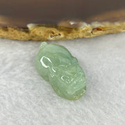Type A Jelly Light Green Jadeite Pixiu Pendent A货浅绿色翡翠貔貅牌 7.46g 23.0 by 14.0 by 13.5 mm - Huangs Jadeite and Jewelry Pte Ltd