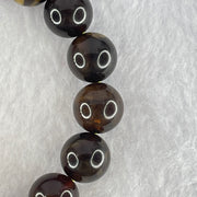 Natural Cognac Amber Beads Bracelet 17.69g 17cm 12.9mm 16 Beads - Huangs Jadeite and Jewelry Pte Ltd