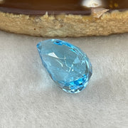 Natural Sky Blue Topaz Teardrop Shape 9.50ct 15.0 by 10.0 by 8.2mm - Huangs Jadeite and Jewelry Pte Ltd