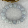 Good Grade Type A Jelly Lavender Jadeite Beads Bracelet 58.50g 16.5cm Diameter 13.4mm 15 Beads - Huangs Jadeite and Jewelry Pte Ltd