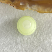 Natural Light Green Chalcedony Mini Hulu Display 4.69g 22.7 by 14.2mm - Huangs Jadeite and Jewelry Pte Ltd