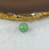 Type A Green Jadeite Bead for Bracelet/Necklace/Earrings/Ring 
2.45g 11.3mm - Huangs Jadeite and Jewelry Pte Ltd